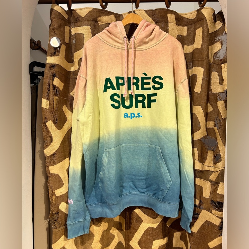 NEW! APRÈS SURF ombre cotton sweatshirt- sizes available
